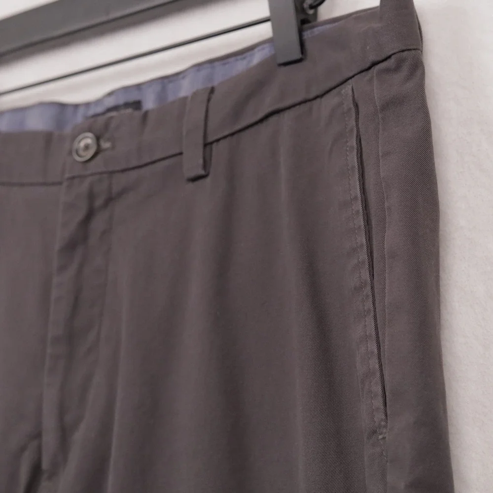 BANANA REPUBLIC Emerson Chino Pants Straight Leg Casual Trousers Brown Sz‎ 36x31